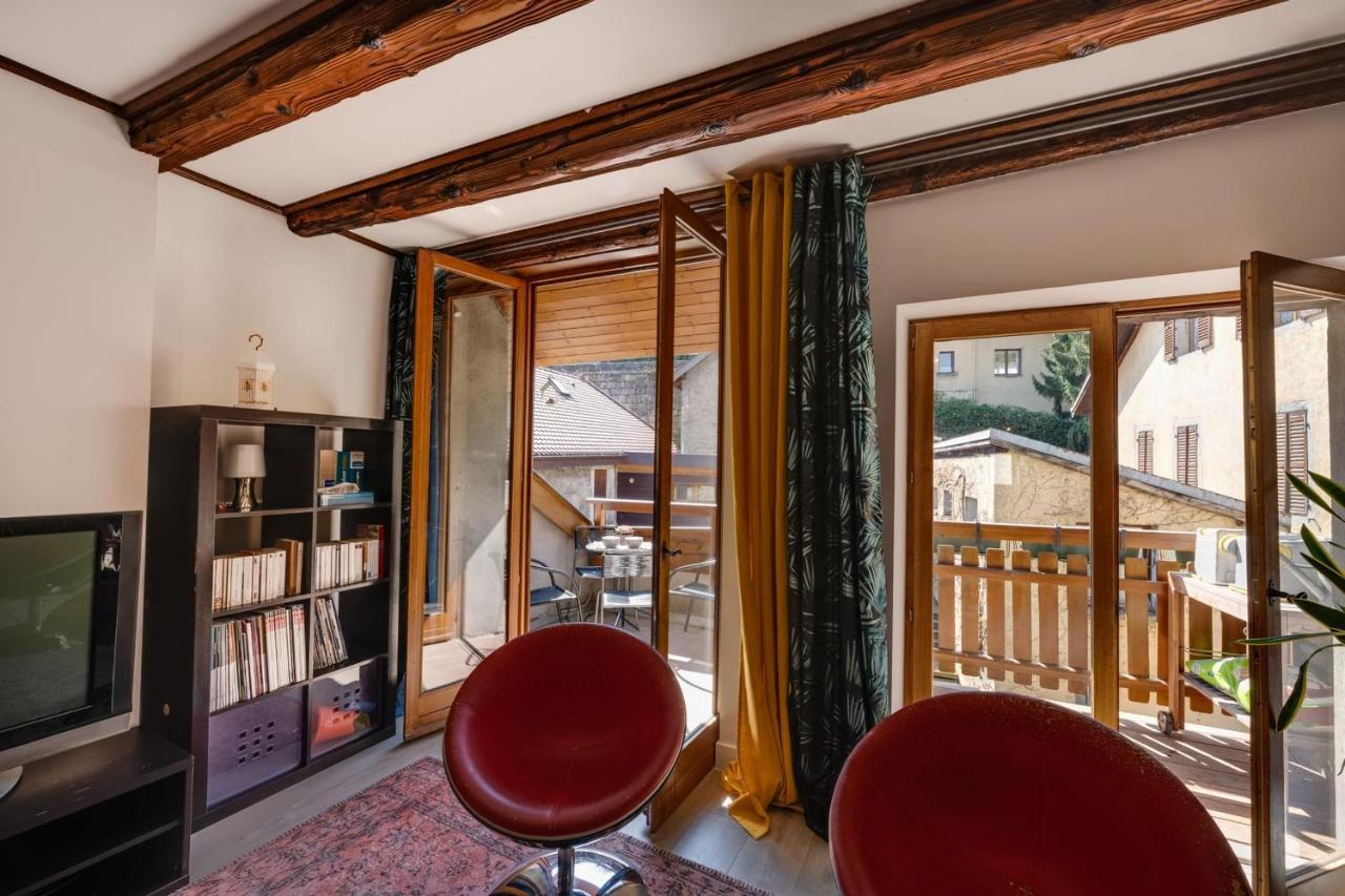 Le Balcon Du Chateau - Aprtement 75 Square Meter In The Annecy Center Esterno foto