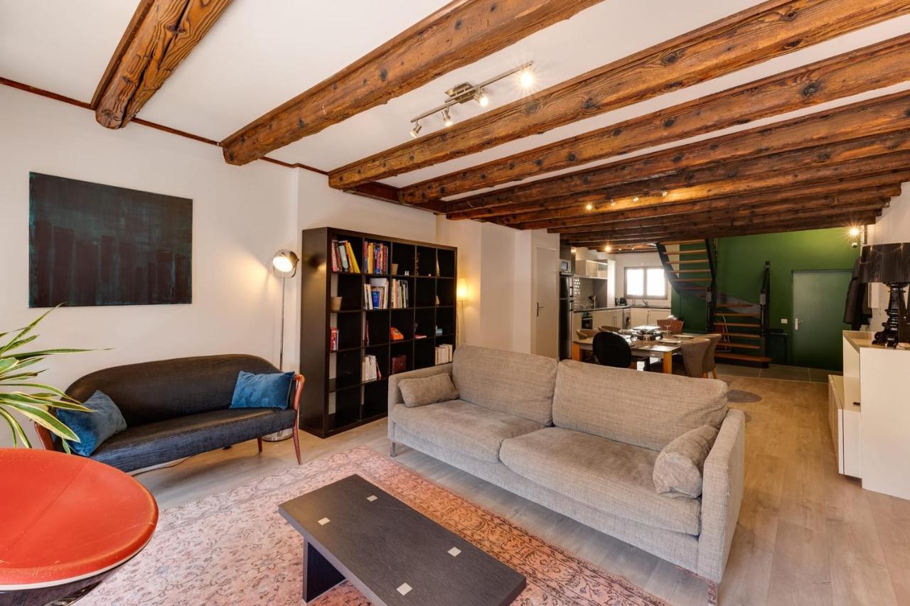 Le Balcon Du Chateau - Aprtement 75 Square Meter In The Annecy Center Esterno foto