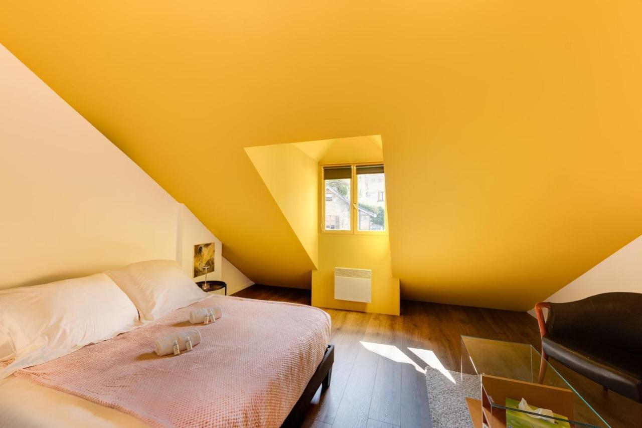 Le Balcon Du Chateau - Aprtement 75 Square Meter In The Annecy Center Esterno foto
