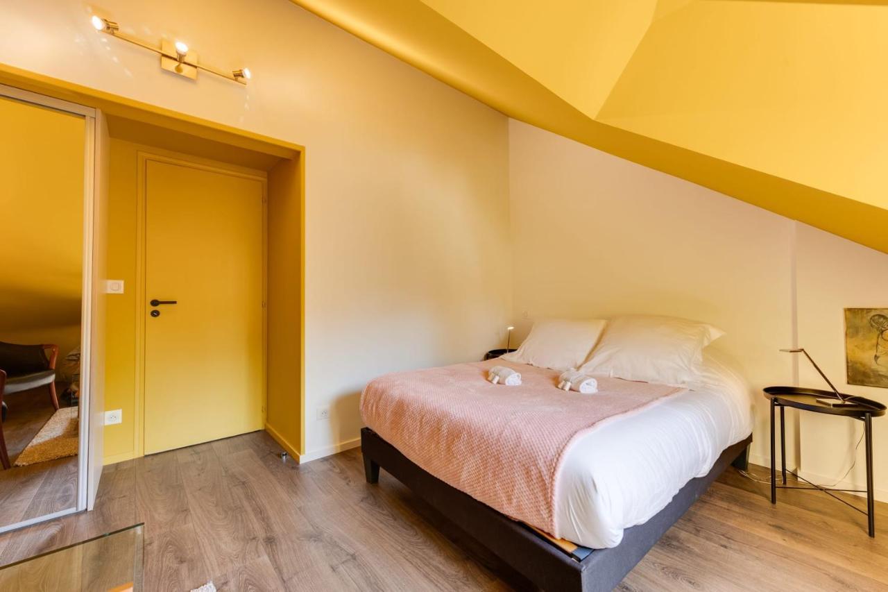 Le Balcon Du Chateau - Aprtement 75 Square Meter In The Annecy Center Esterno foto