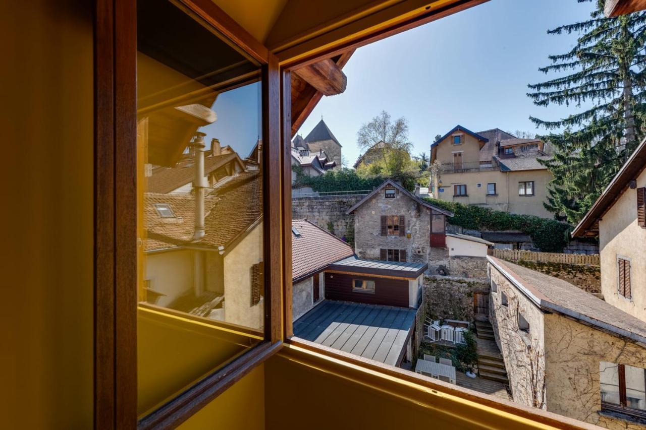 Le Balcon Du Chateau - Aprtement 75 Square Meter In The Annecy Center Esterno foto